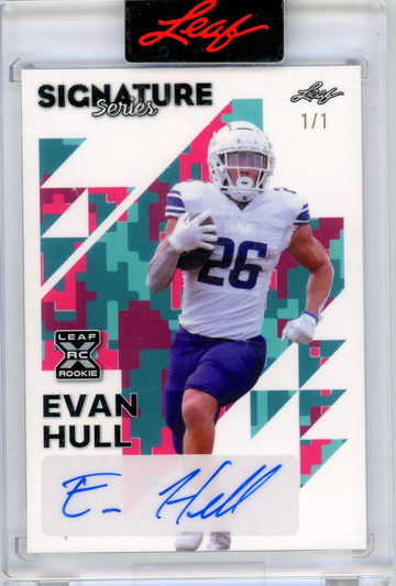 2023 Leaf Signature Series Evan Hull #BA-EH3 RC Auto 1/1