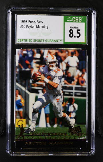 1998 PEYTON MANNING PRESS PASS