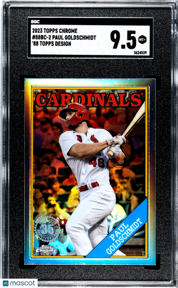 2023 Topps Chrome Paul Goldschmidt #88BC-2 '88 SGC 9.5