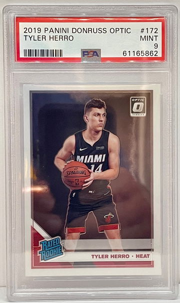 2019 Optic Tyler Herro PSA 9