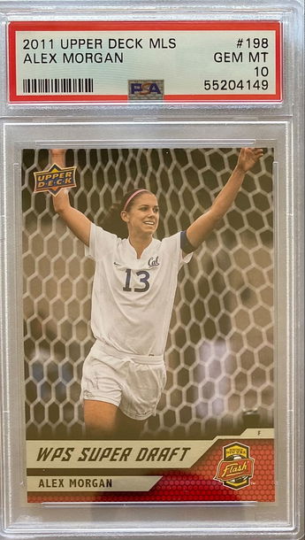 2011 Upper Deck MLS Alex Morgan PSA 10 Gem Mint