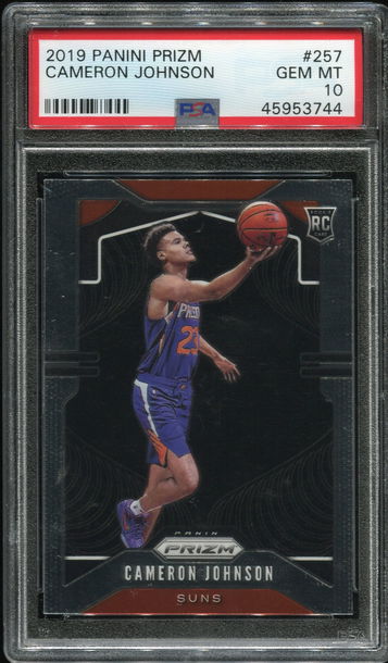 Cameron Johnson Prizm PSA 10