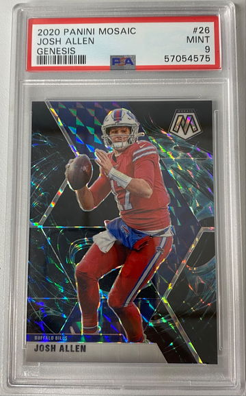 2020 Mosaic Josh Allen Genesis PSA 9