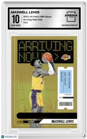 2023-24 Panini NBA Hoops Maxwell Lewis #14 Arena Club 10
