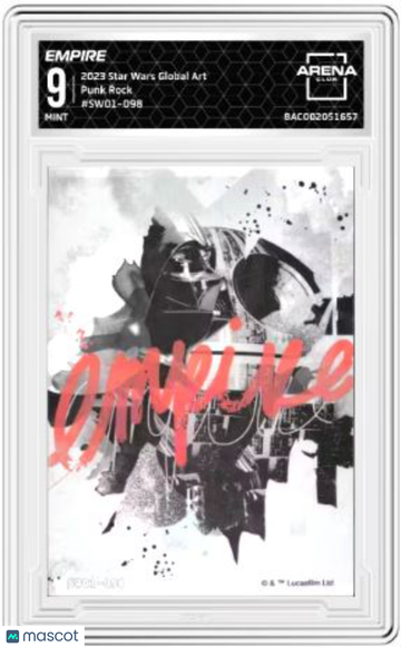 2023 Star Wars Global Art Punk Rock Empire #SW01-098 Arena Club 9