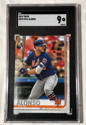 2019 TOPPS #475 PETE ALONSO MT-9