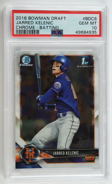 2018 Bowman Draft Jarred Kelenic Chrome PSA 10 #BDC6