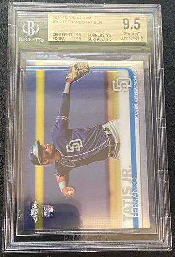Fernando Tatis Jr. BGS 9.5 True Gem