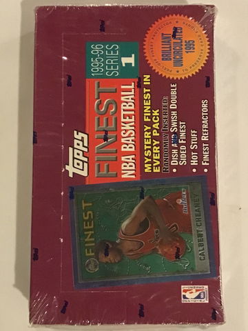 1995-96 Finest Basketball series 1 Factory sealed box 