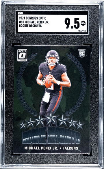 2024 Donruss Optic #10 Michael Penix Jr. Rookie Recruits SGC 9.5