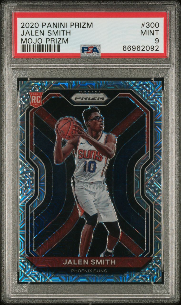 2020 Panini Prizm Jalen Smith Mojo #/25 - PSA9 