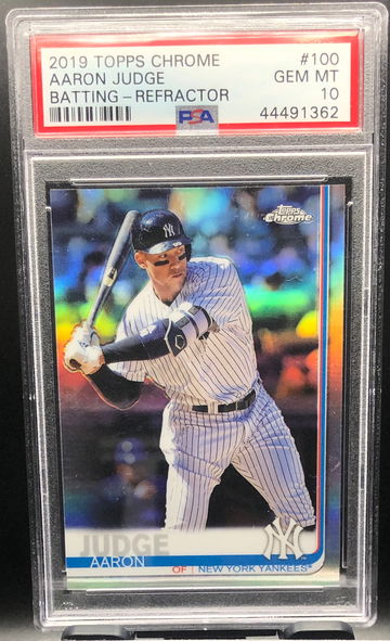 Aaron Judge - Topps Chrome Batting Refractor