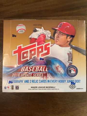 2018 Topps Update Hobby JUMBO box - Look for Ronald Acuna Soto Torres Ohtani