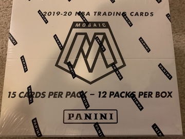 2019/2020 Mosaic Basketball Cello Box sealed 