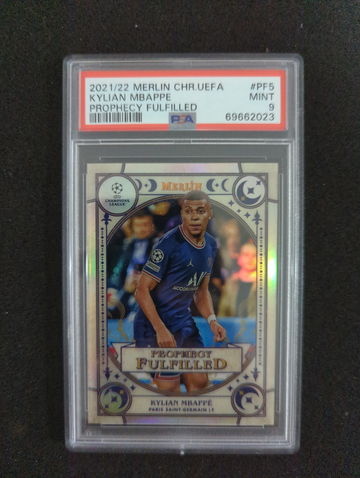 2021/22 Merlin Chrome Kylian Mbappe Prophecy Fulfilled 