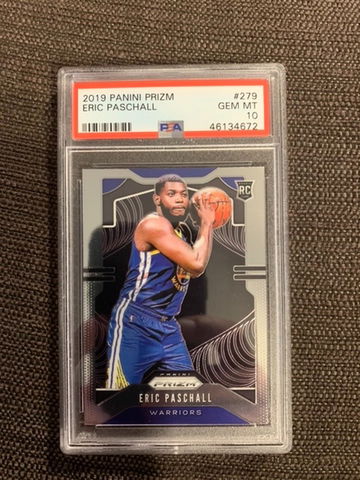 Eric Paschall psa 10 2019-20 Prizm