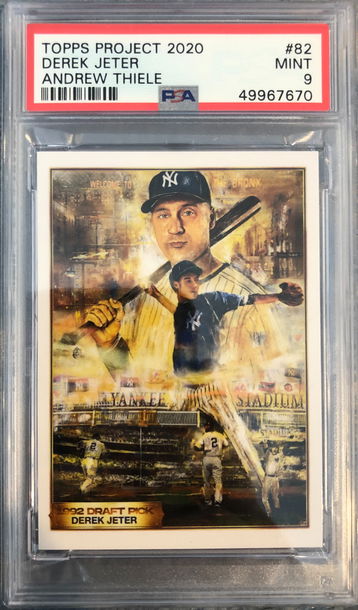 Derek Jeter Project 2020 by Andrew Thiele #82