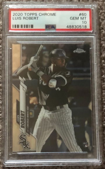 Luis Robert 2020 Topps Chrome