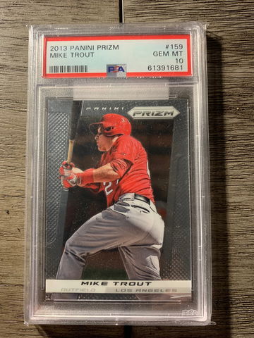 2013 Panini Prizm Mike Trout PSA 10