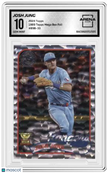 2024 Topps Josh Jung #88B-33 Arena Club 10