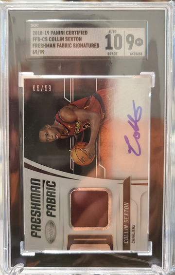 2018-19 Certified Collin Sexton SGC 10