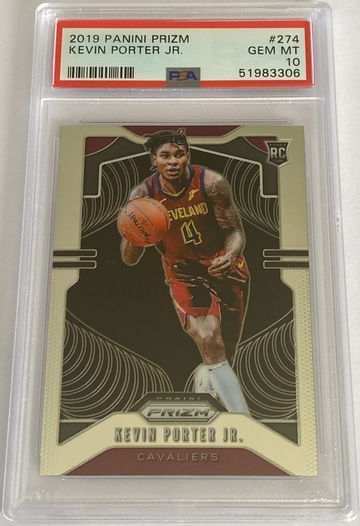2019 Panini Prizm Kevin Porter Jr PSA 10