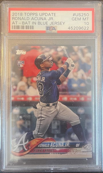2018 Topps Update Ronald Acuna Jr #US250