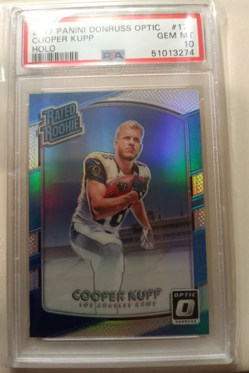 2017 Donruss Optic Holo RC Cooper Kupp PSA 10