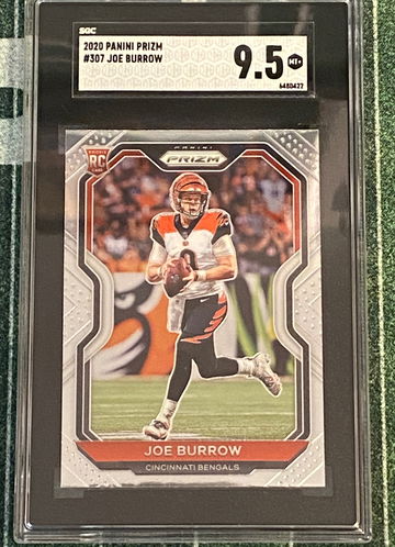 2020 Panini Prizm Joe Burrow SGC 9.5