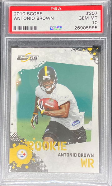 2010 Score Antonio Brown PSA 10