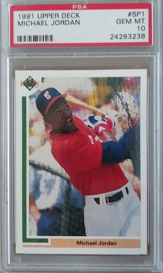 Michael Jordan 1991 Upper Deck SP1 PSA 10