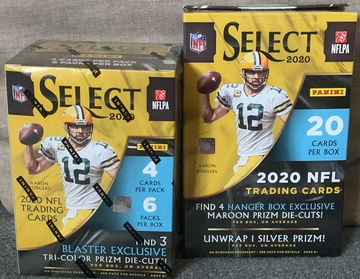 2020 NFL Select Blaster and Hanger 1 each