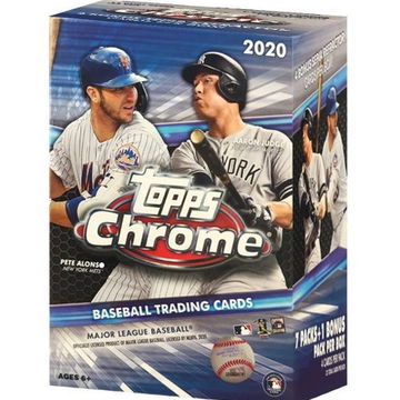 2020 Topps Chrome Blaster Retail Box