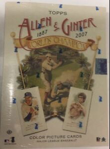 2007 Topps Allen & Ginter Sealed Hobby Box