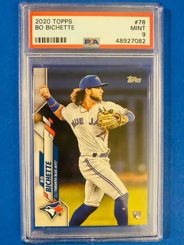 2020 Topps Series 1 #78 Bo Bichette PSA 9