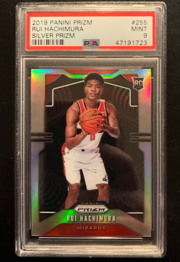 2019 Prizm Silver Rui Hachimura PSA 9 
