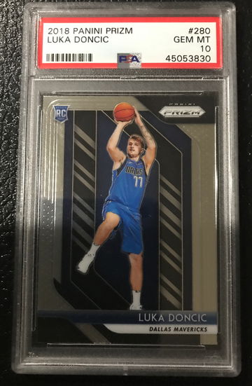 Luka Doncic Prizm 280 PSA 10 gem mint 