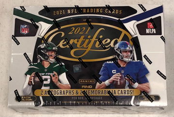 2021 PANINI CERTIFIED FOOTBALL HOBBY BOX - SUPPORT A LOCAL CARD SHOP!