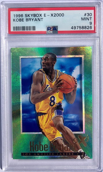 1996-97 Skybox e-X2000 Kobe Bryant Rookie #30 PSA 9 Mint 