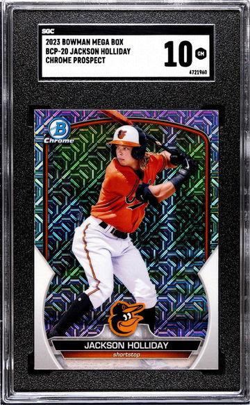 2023 Bowman Mega Box #BCP-20 Jackson Holliday Chr. Pros. SGC 10