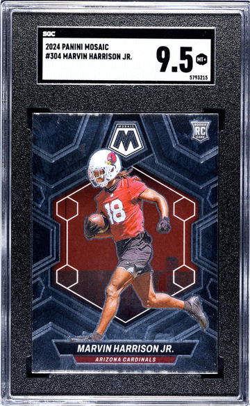 2024 Panini Mosaic Marvin Harrison Jr. #304 RC SGC 9.5