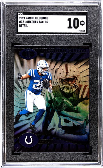 2024 Panini Illusions #37 Jonathan Taylor Retail SGC 10