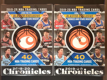 '19-20 Panini Chronicles Basketball Retail Blaster Box Lot 2X