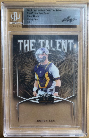 2019 Leaf Valiant Draft The Talent Korey Lee 