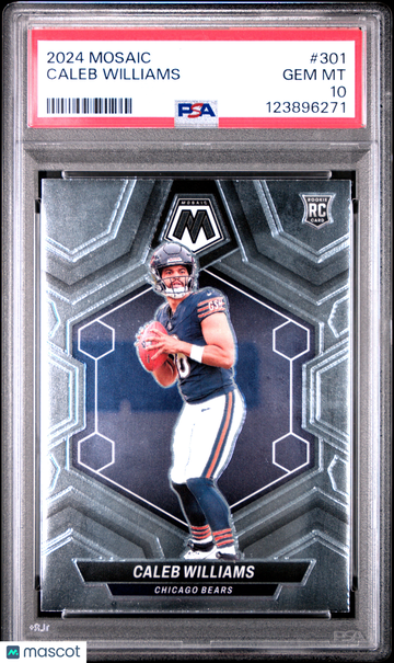 2024 Panini Mosaic Caleb Williams #301 PSA 10