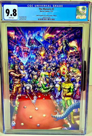 The Marvels #2 - CGC 9.8 - Alan Quan Cover