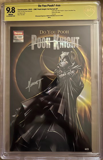 Do You Pooh- Pooh Knight AP Foil 3 of 10 Signed