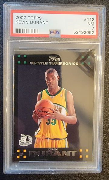 2007 Topps Kevin Durant