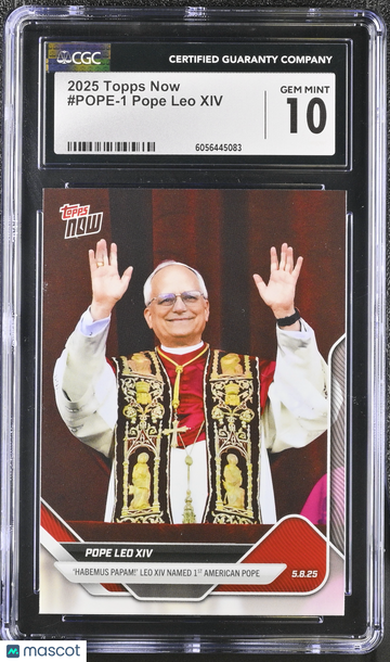 2025 Topps Now #POPE-1 CGC 10