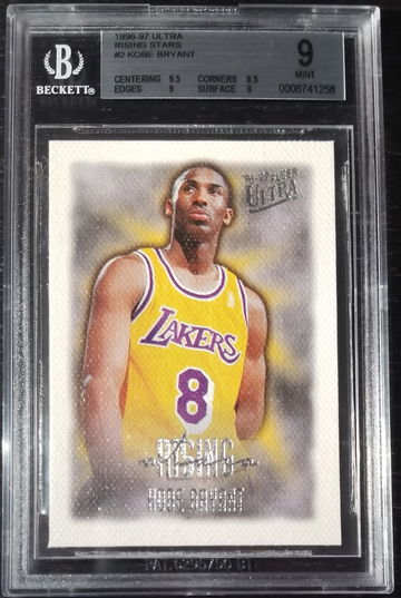 1996 Ultra Rising Stars Kobe Bryant 